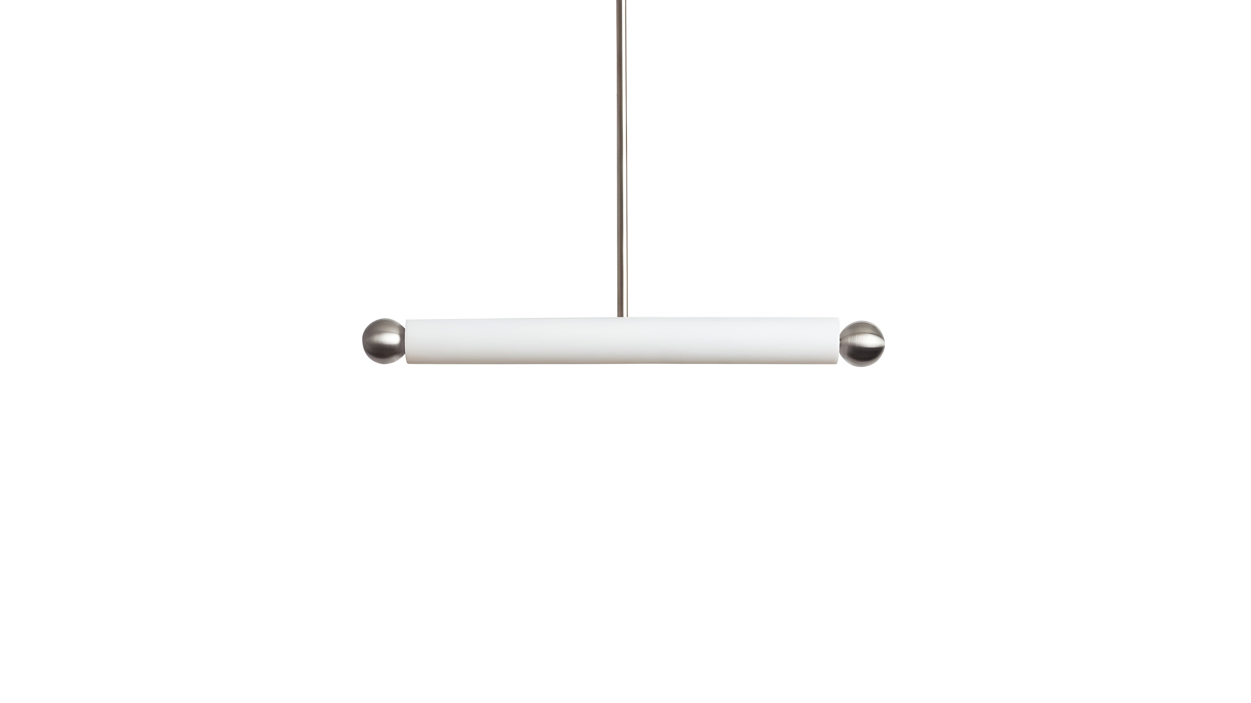 Workstead Tube Pendant - WS-TUB-P-S24-OAH + WS-TUB-P-HB-H-110