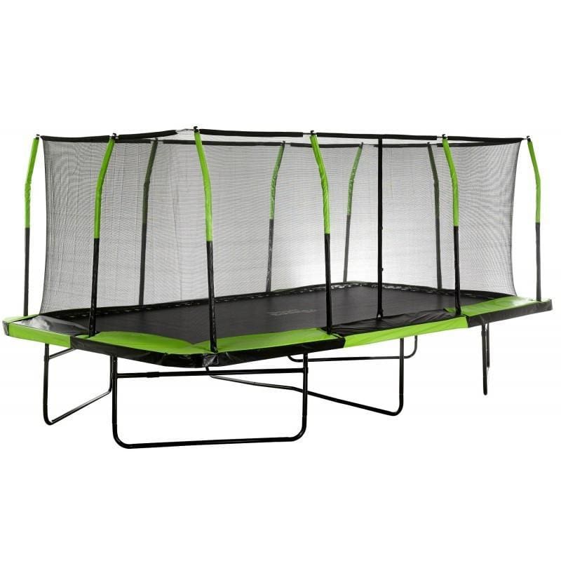 UPPER BOUNCE RECTANGLE TRAMPOLINE 10 X 17 FT MEGA INCL. ENCLOSURE - UBRTG01-1017