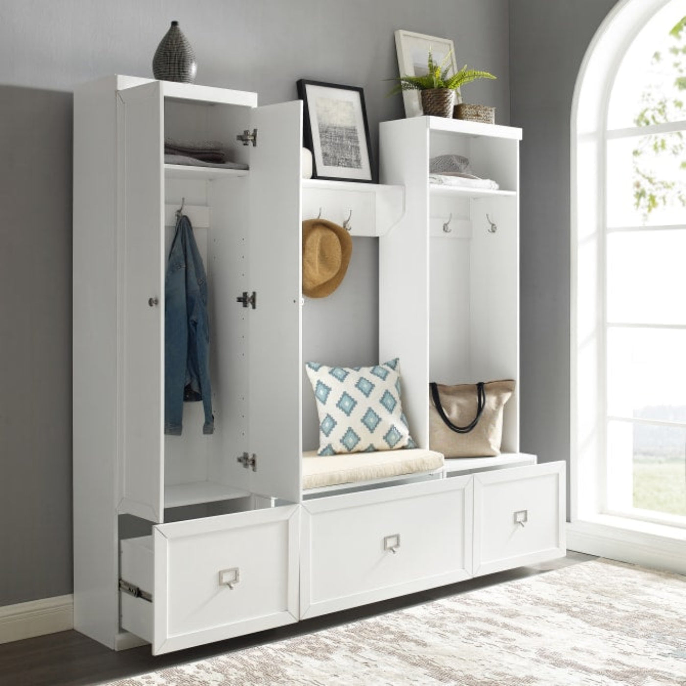 Crosley Harper 4pc Entryway Set - KF31016