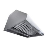 ProLine Wall-Mounted Range Hood, Convertible to Ductless, 1000/2000 CFM, Stainless Steel Finish, Outdoor Rated - Proline PLJW 109