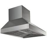 Proline Wall Mounted Range hood, Ducted, 2000 CFM, Thick 304 Stainless Steel - PLGW WC BBQ Ultra