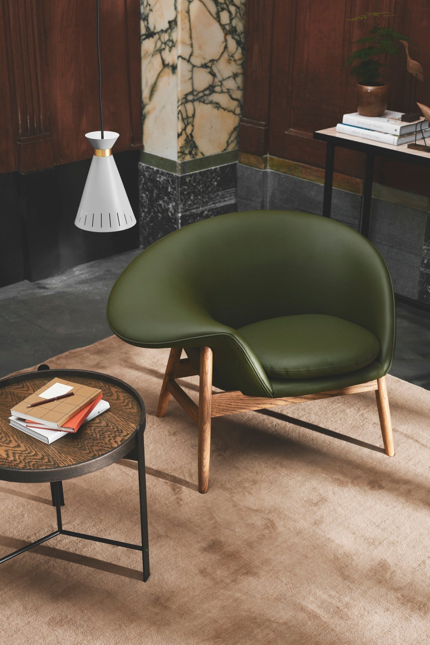 Warm Nordic Fried Egg Lounge Chair - 2201210