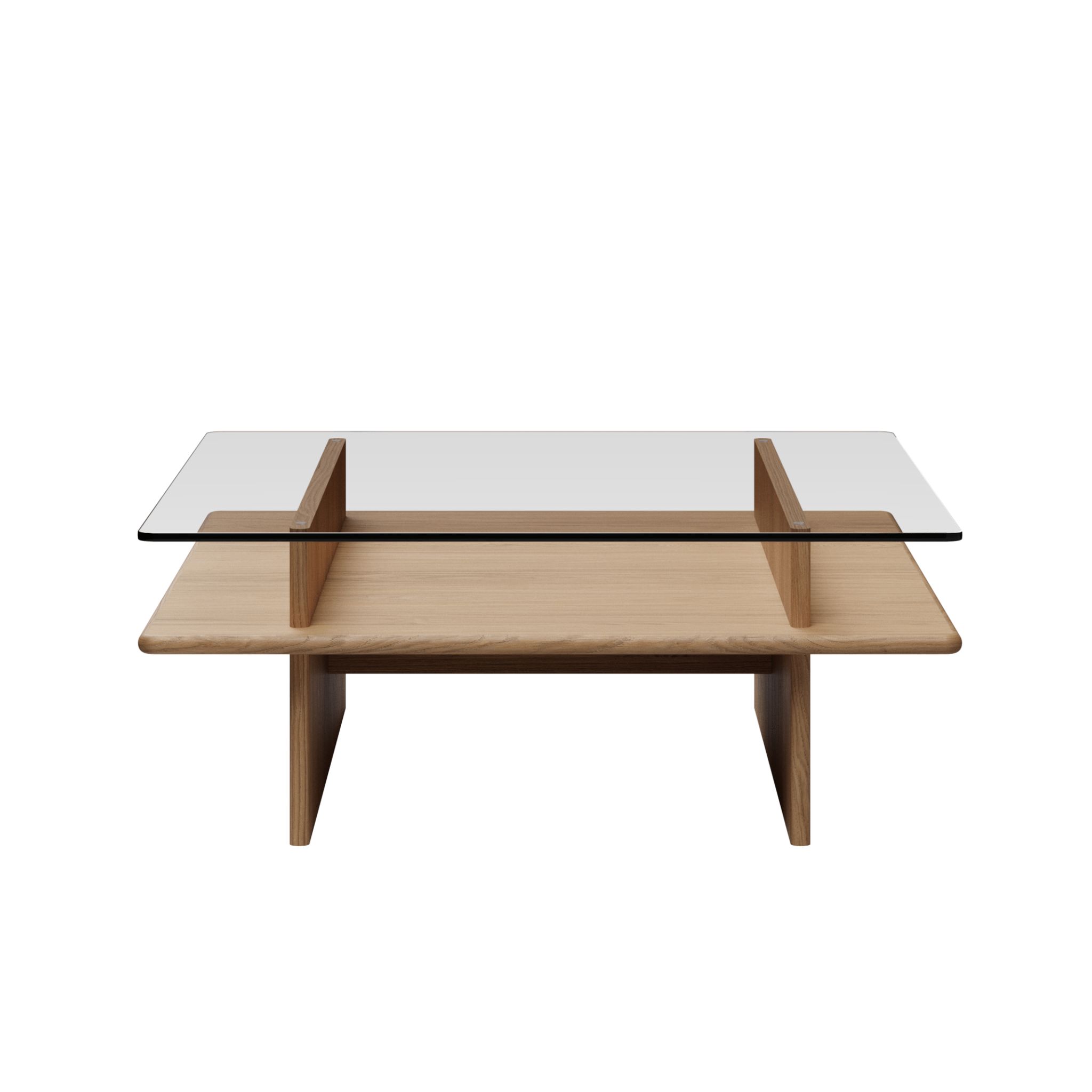 Woud Parallel Coffee Table - 35"x35" - 110765