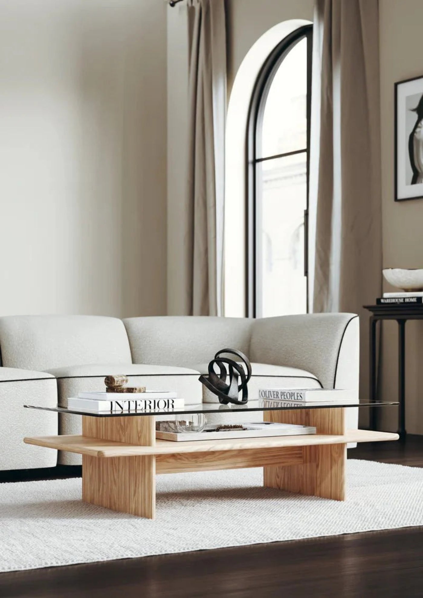Woud Parallel Coffee Table - 47"x23" - 110766