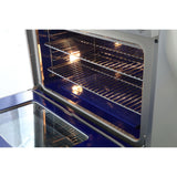 Kucht Professional 30 in. 4.2 cu ft. Natural Gas Range with Silver Knobs - KRG3080U-S