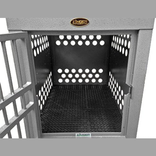 Zinger Professional Aluminum Dog Crate - 10-PR3000-2-FD